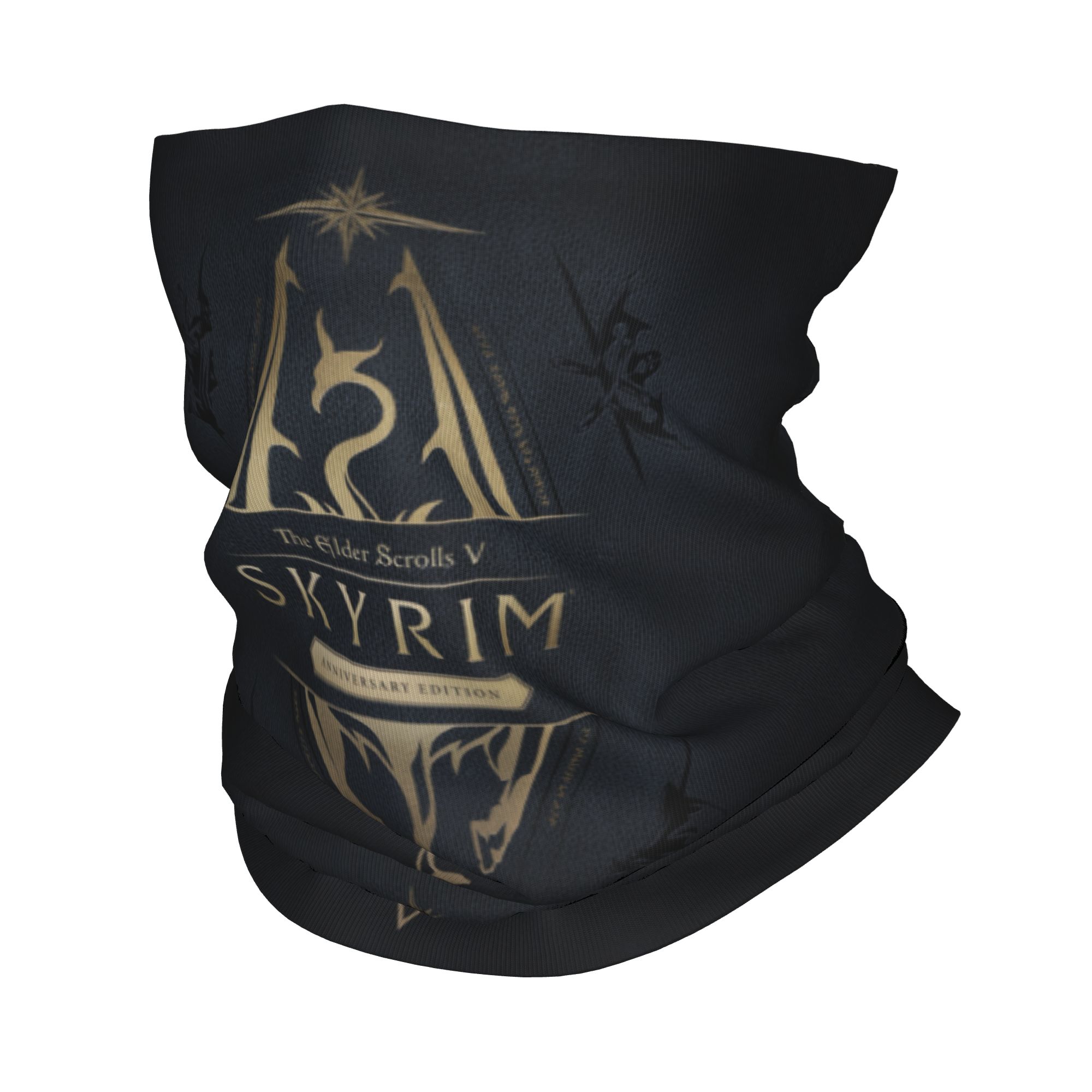 Neck Gaiter Fleece - Bandana con Logo de Skyrim personalizado,