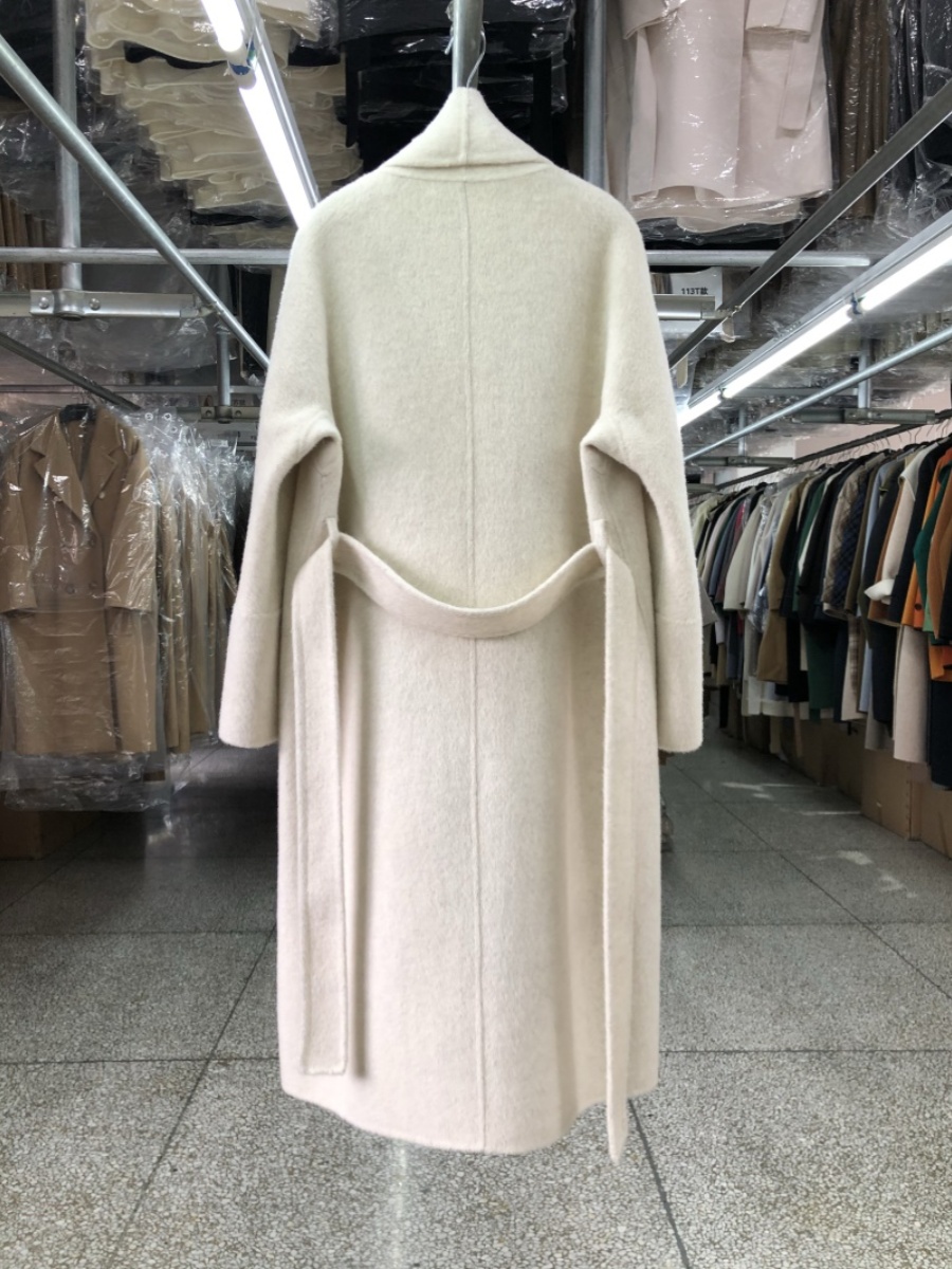 Abrigo de Cachemira de doble c - Wool Coat Peacoat reseña y precio