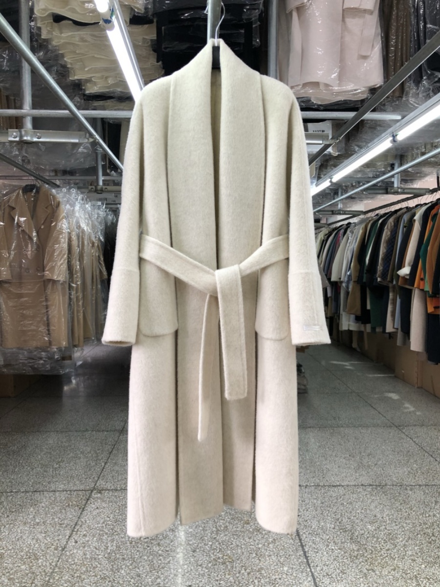 Abrigo de Cachemira de doble c - Wool Coat Peacoat reseña y precio