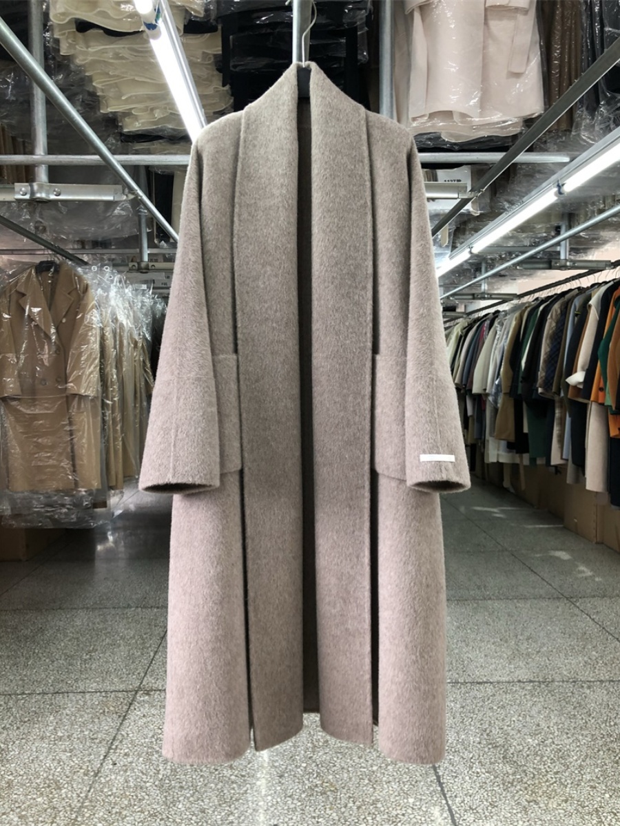 Abrigo de Cachemira de doble c - Wool Coat Peacoat reseña y precio