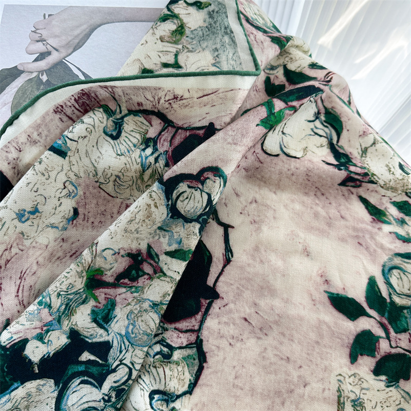 Bufanda de Lujo de Seda y Lana - Shawl Wrap Winter reseña y precio