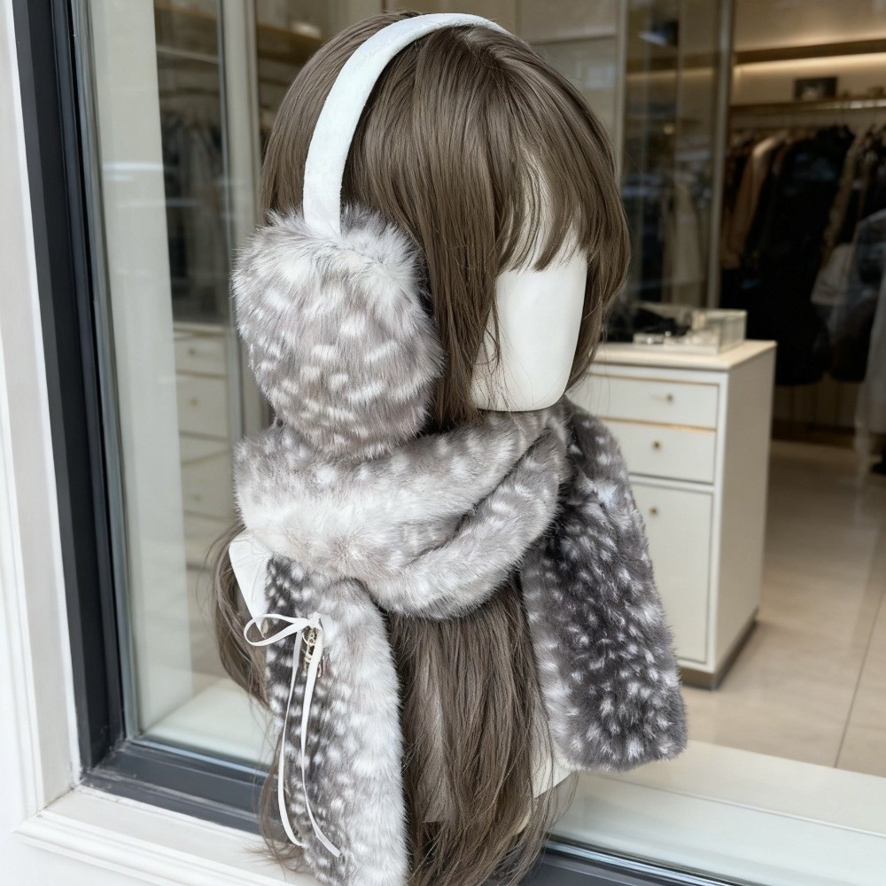 Bufanda con Estampado de Cierv - Earmuffs Foldable reseña y precio