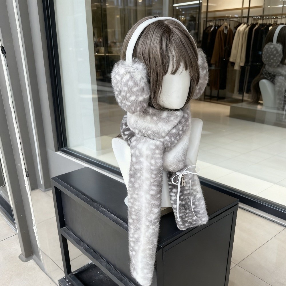 Bufanda con Estampado de Cierv - Earmuffs Foldable reseña y precio