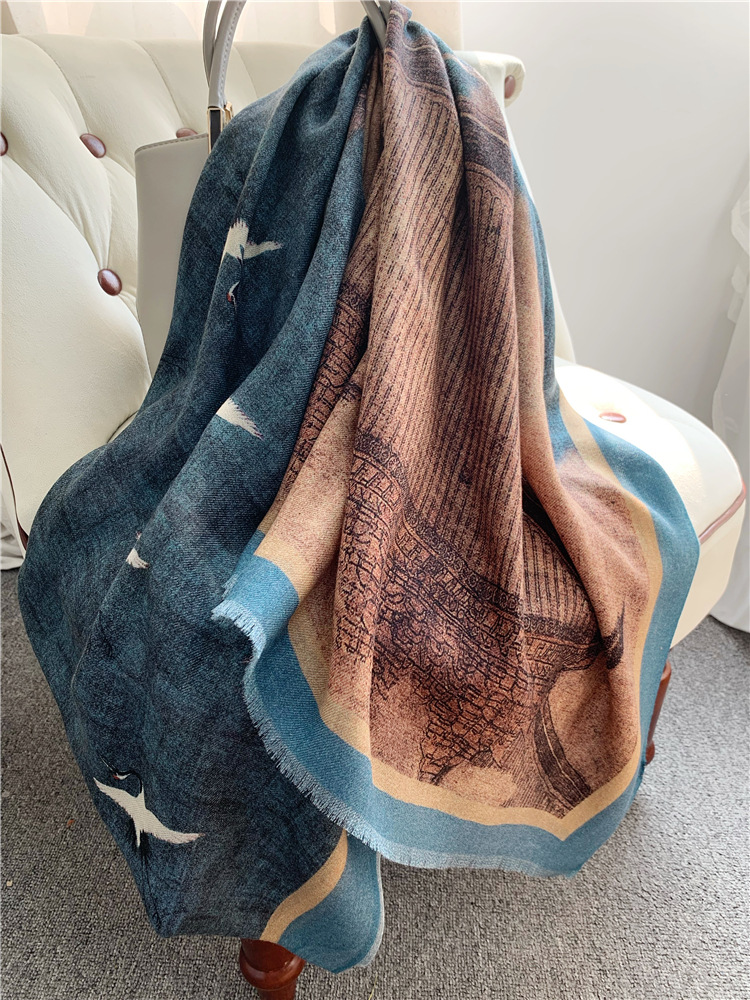Chales con borlas de Cachemira - Cashmere Pashmina Wrap reseña y precio