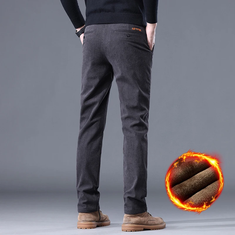 Pantalones rectos ajustados pa - Corduroy Pant Warm reseña y precio