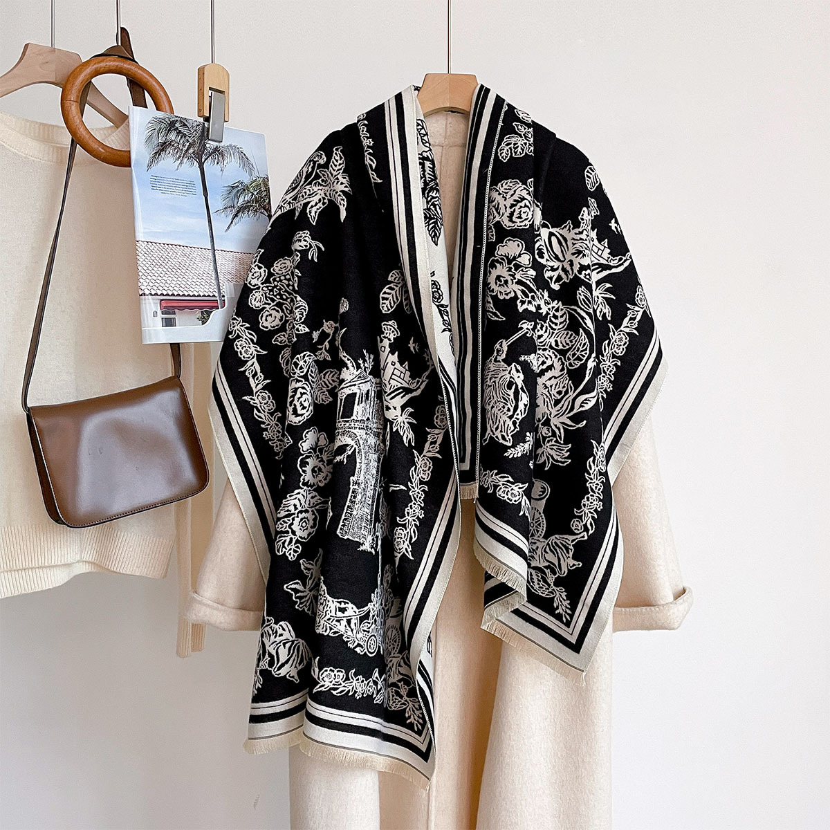 Pañuelo, Hiyab, Pashmina, Band - Cashmere Pashmina Wrap reseña y precio