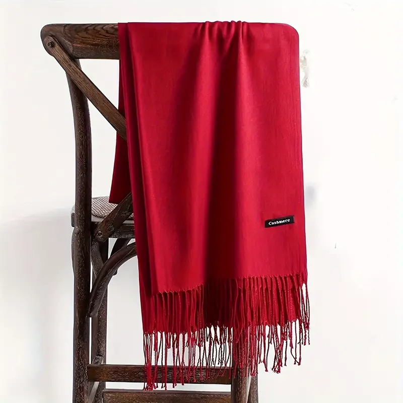 Bufanda Pashmina para mujer, c - Wool Scarf Men reseña y precio