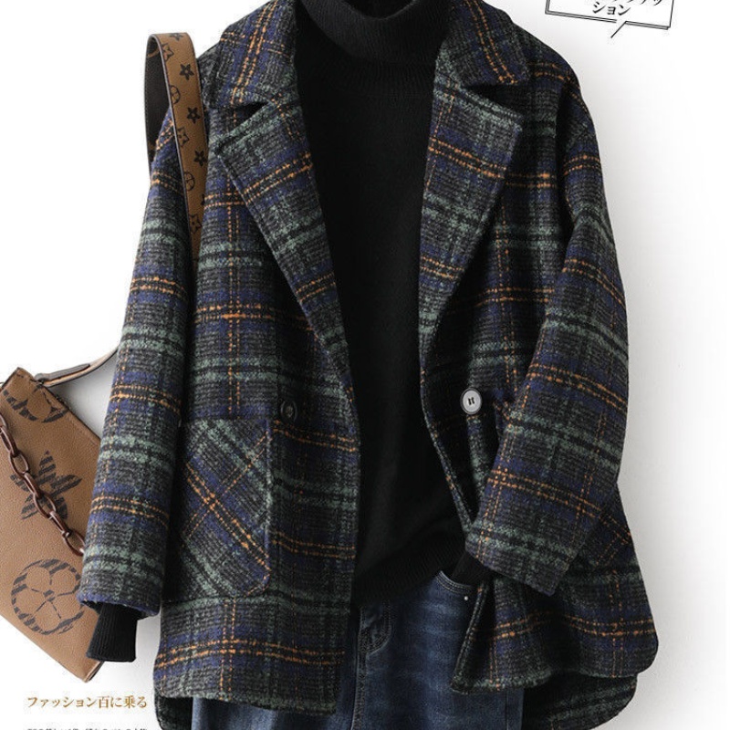 Chaqueta de Traje de Lana a Cu - Wool Coat Peacoat reseña y precio