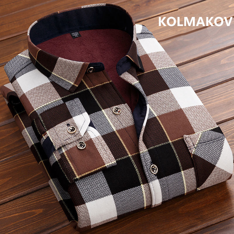 Camisas de manga larga a rayas - Flannel Shirt Lined reseña y precio
