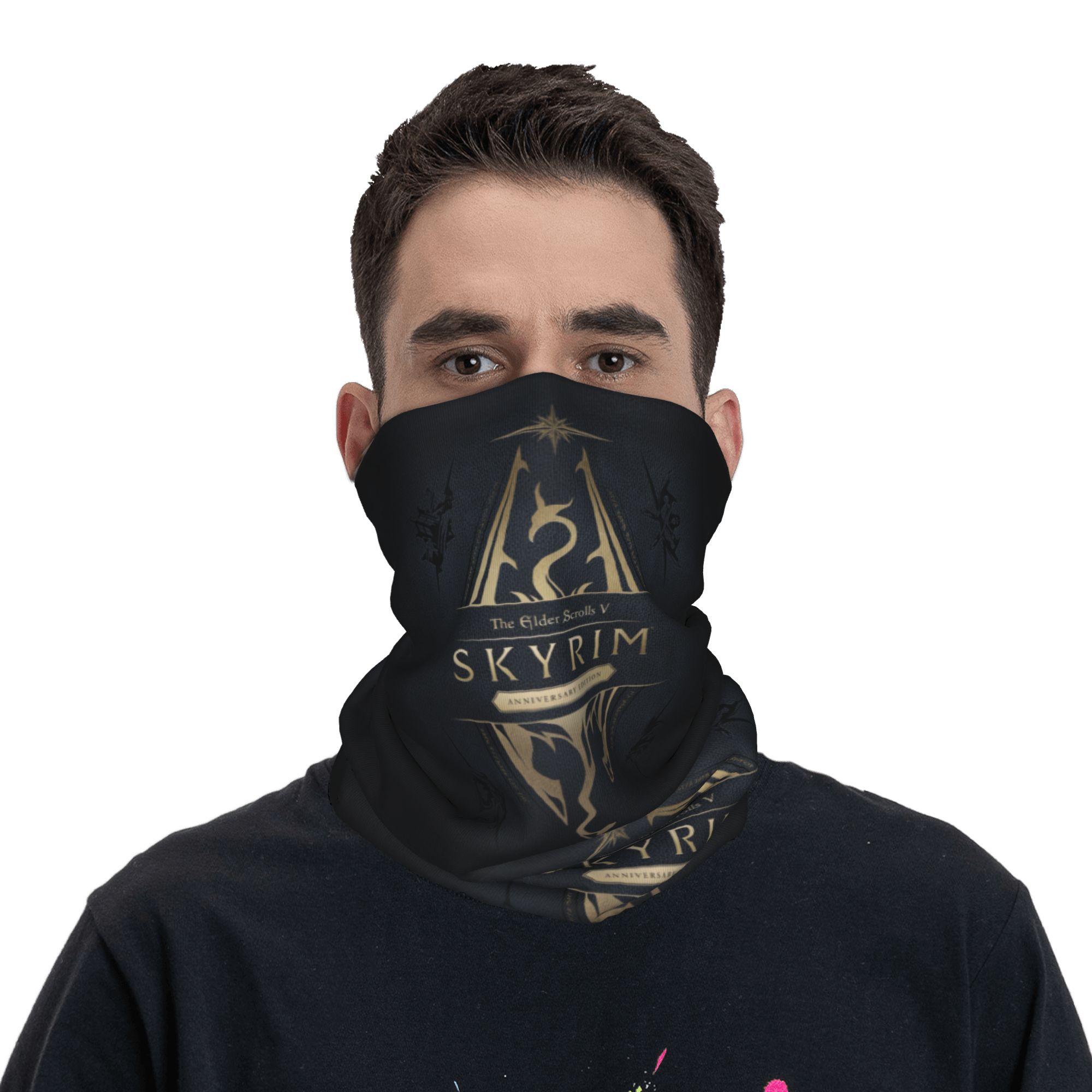 Bandana con Logo de Skyrim per - Neck Gaiter Fleece reseña y precio