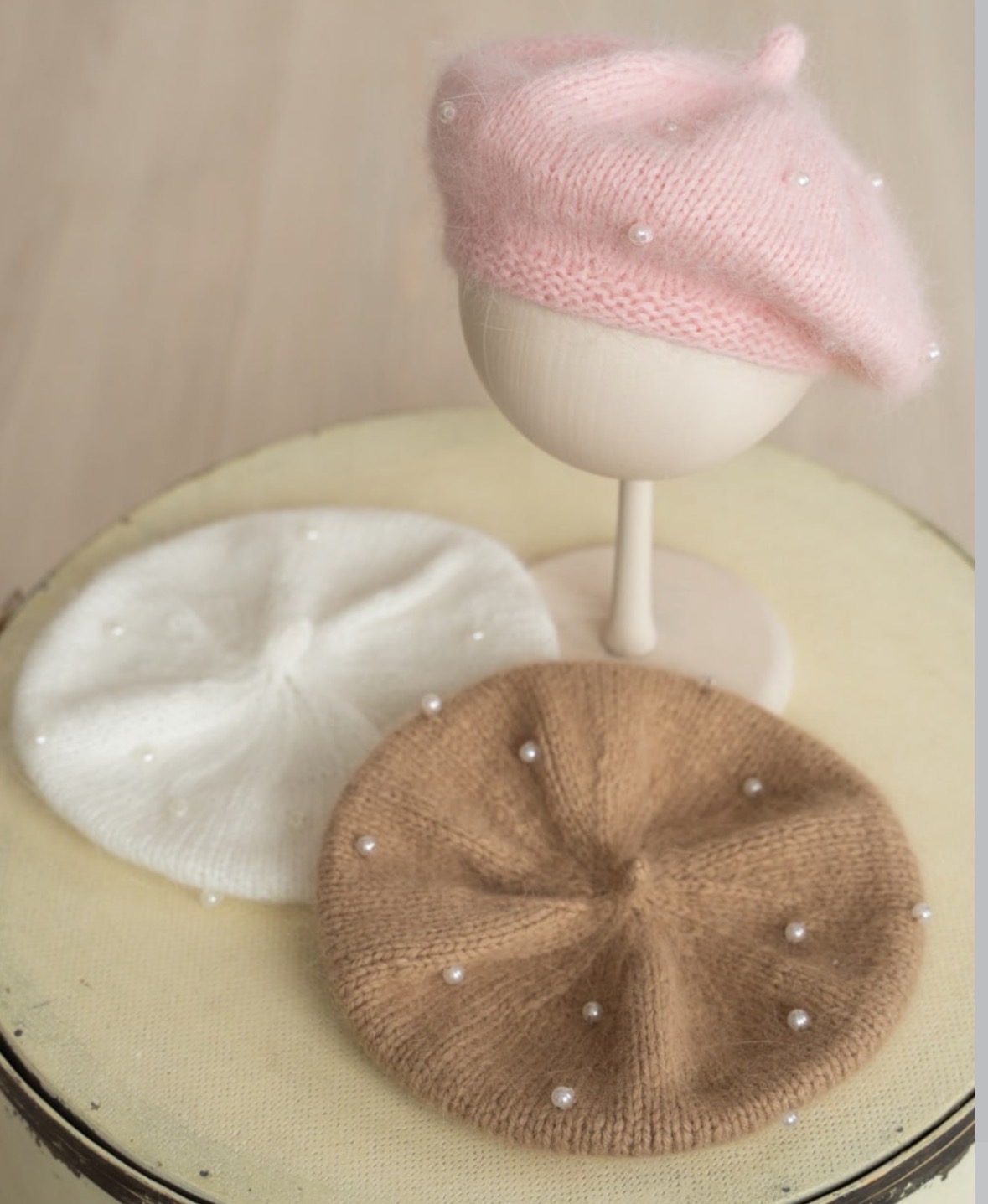 Gorro de punto para mujer con  - Knit Beanie Hat Warm reseña y precio