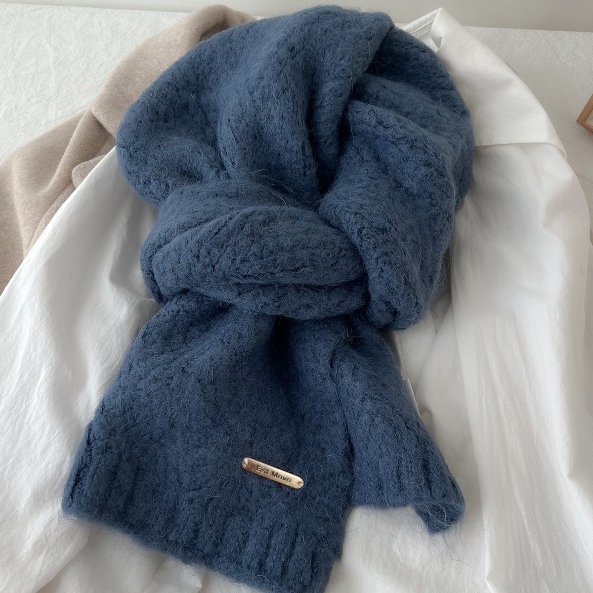 Bufanda de lana de alta calida - Wool Scarf Men reseña y precio