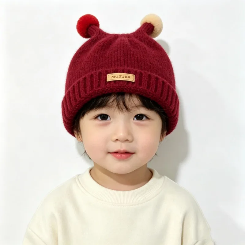 Gorro de invierno para niños,  - Knit Beanie Hat Warm reseña y precio