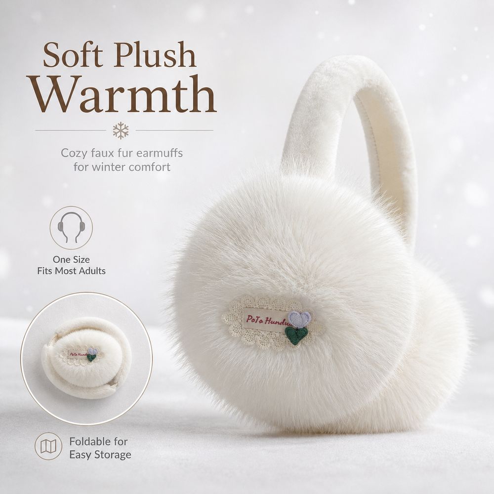 Nuevas Orejeras de Piel Sintét - Earmuffs Foldable reseña y precio