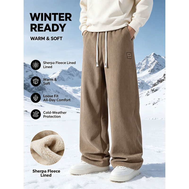 Pantalones deportivos de invie - Corduroy Pant Warm reseña y precio