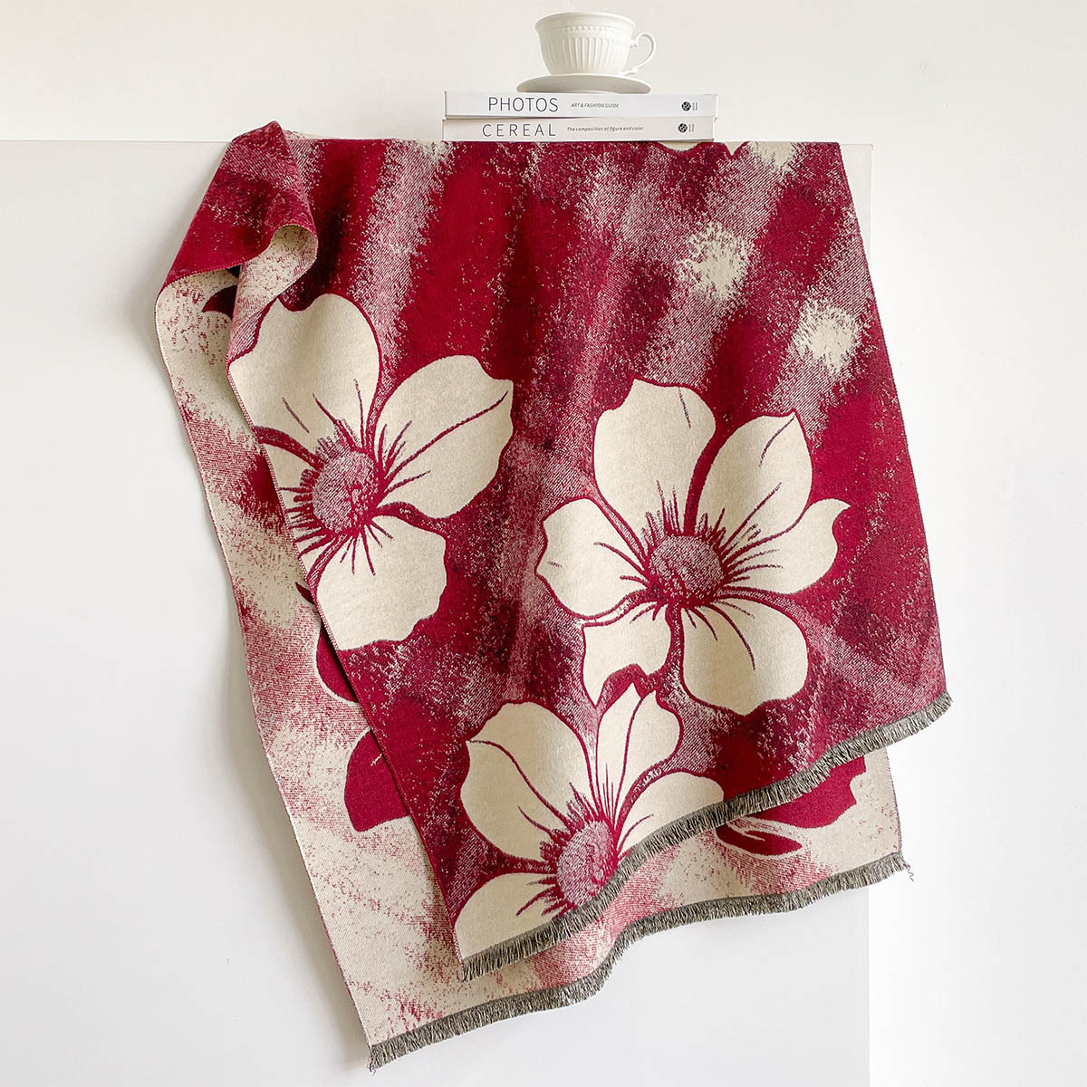 Bufanda de imitación de cachem - Cashmere Pashmina Wrap reseña y precio