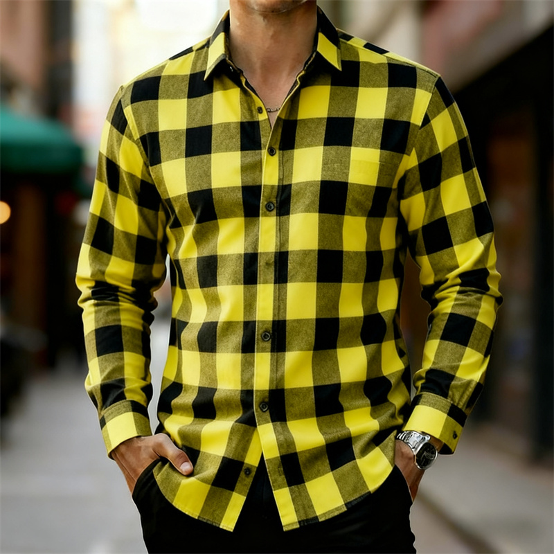 Camisa Clásica de Manga Larga  - Flannel Shirt Lined reseña y precio