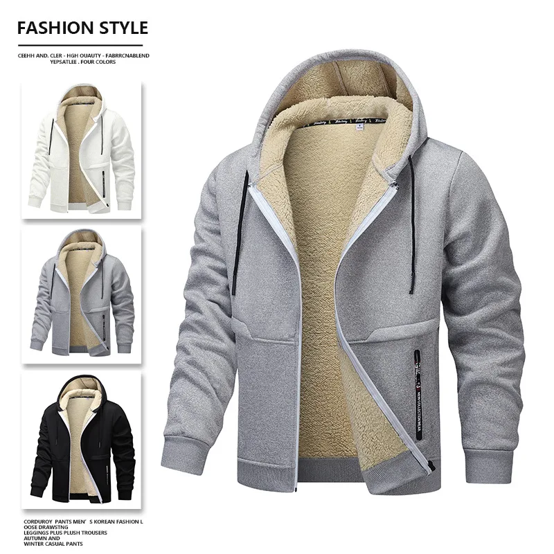 Sudadera con capucha informal  - Sherpa Hoodie Fleece reseña y precio