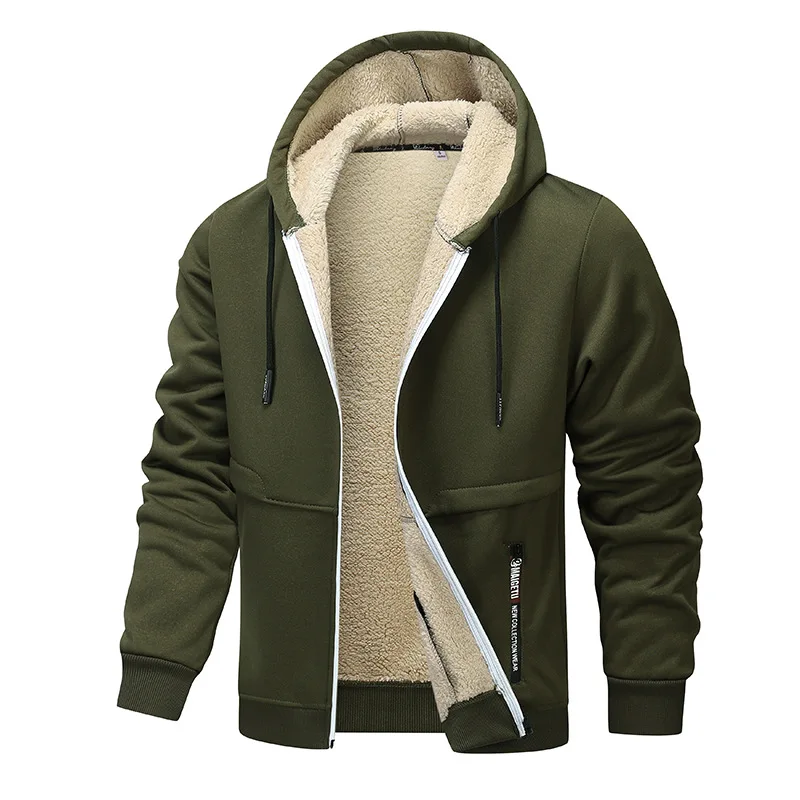 Sudadera con capucha informal  - Sherpa Hoodie Fleece reseña y precio