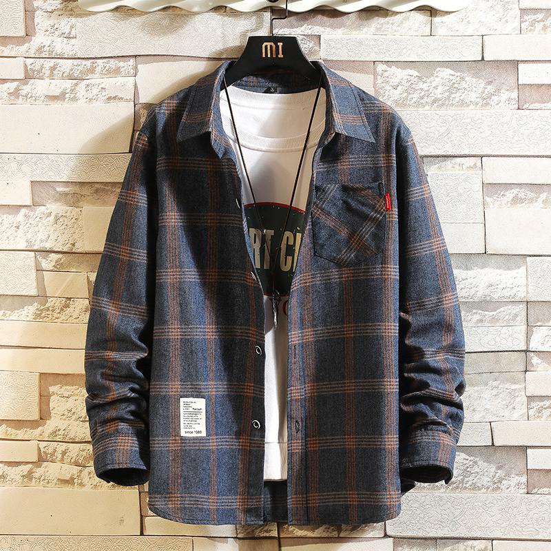 Camisa a Cuadros para Hombre,  - Flannel Shirt Lined reseña y precio