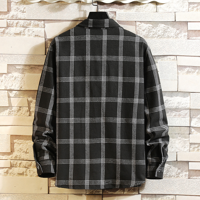 Camisa a Cuadros para Hombre,  - Flannel Shirt Lined reseña y precio