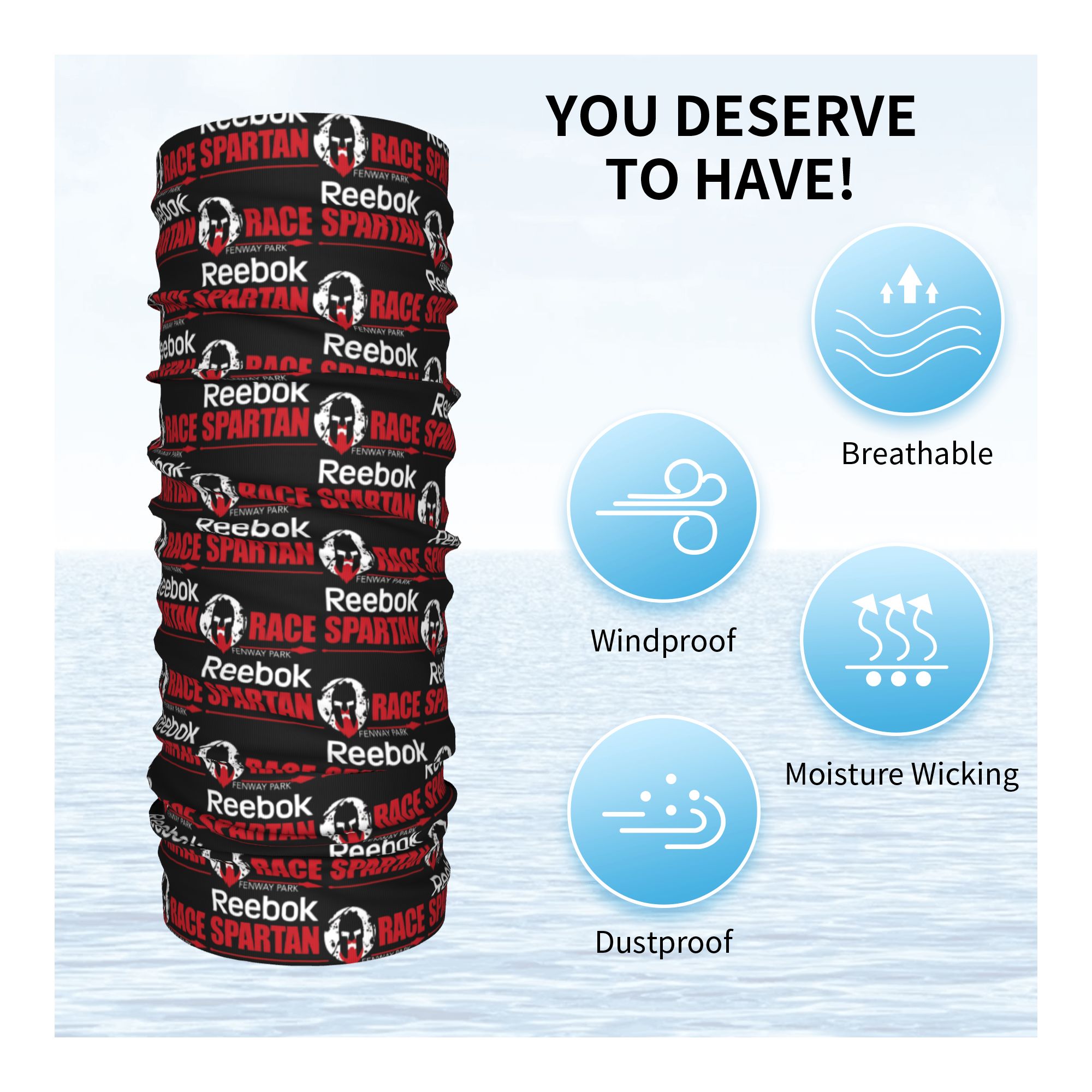 Spartan Race Sparta Race Banda - Neck Gaiter Fleece reseña y precio