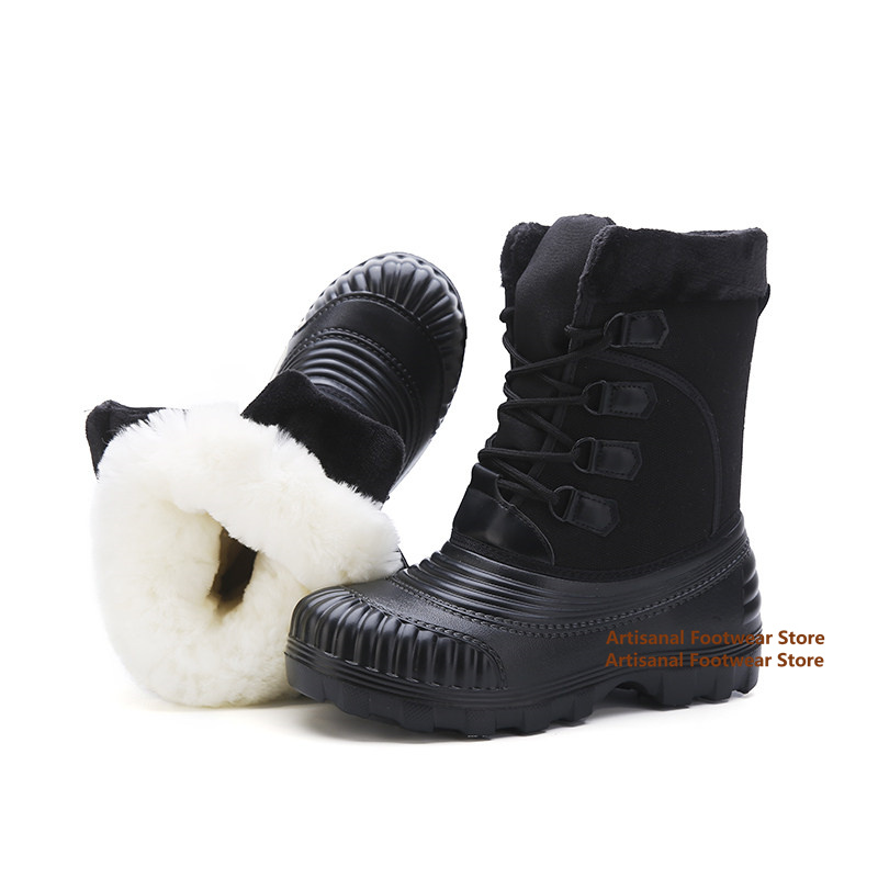 Botas de nieve para hombre con - Waterproof Winter Boot reseña y precio
