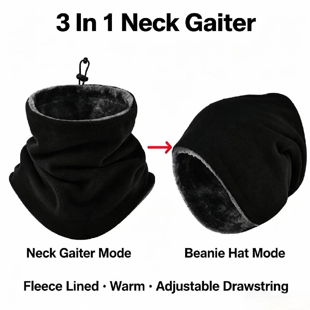 Máscara de invierno para motoc - Neck Gaiter Fleece reseña y precio
