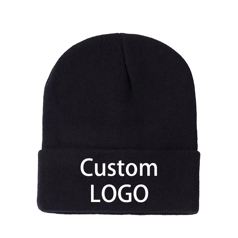 Gorros de Punto con Logotipo P - Knit Beanie Hat Warm reseña y precio